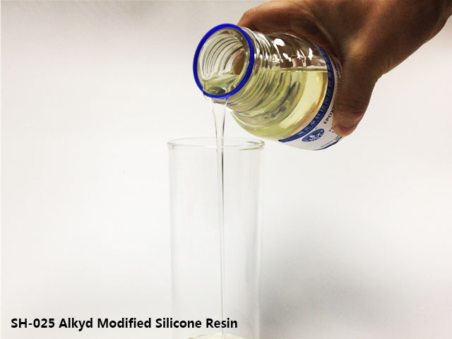 Modified Silicone Polyester Resin with Different Polyols