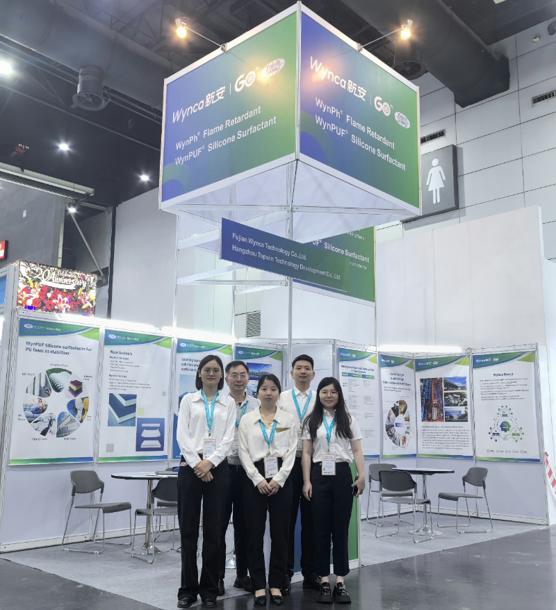 Silicone Stabilizer from Hangzhou Topwin Shine in PU TECH Asia 2025
